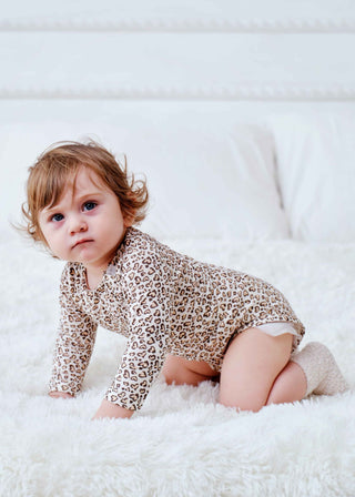 Milky Roar Long-sleeve Bodysuit