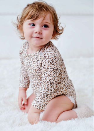Milky Roar Long-sleeve Bodysuit