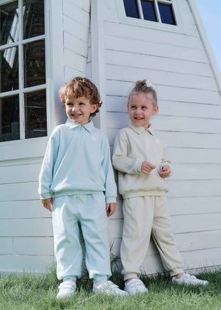 Signature Long-sleeve Polo Set