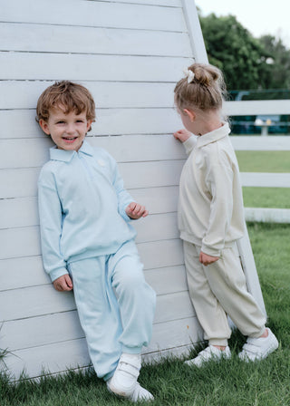 Signature Long-sleeve Polo Set
