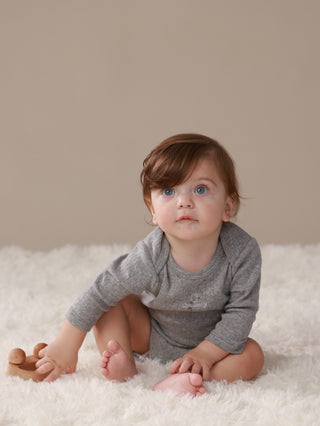 Pointelle Chantie Birdie Long Sleeve Bodysuit