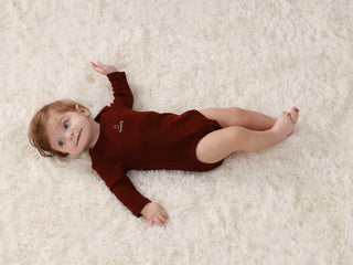 Pointelle Chantie Birdie Long Sleeve Bodysuit