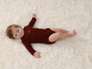 Pointelle Chantie Birdie Long Sleeve Bodysuit