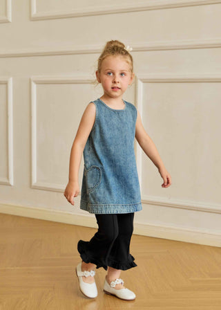 Signature Flared Ruffle Stretchy Pant