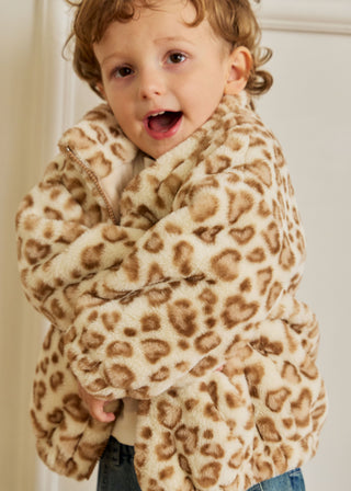 Milky Roar Faux-fur Coat