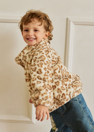 Milky Roar Faux-fur Coat