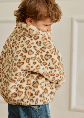 Milky Roar Faux-fur Coat