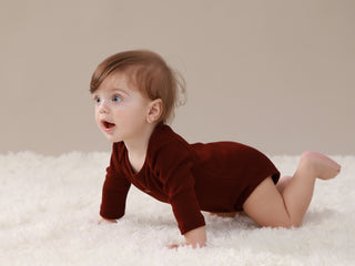 Pointelle Chantie Birdie Long Sleeve Bodysuit