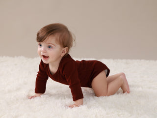 Pointelle Chantie Birdie Long Sleeve Bodysuit