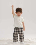 Cotton Plaid Banana Pant - Chantmily