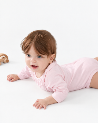 Little Breeze Ruffle Long Sleeve Bodysuit