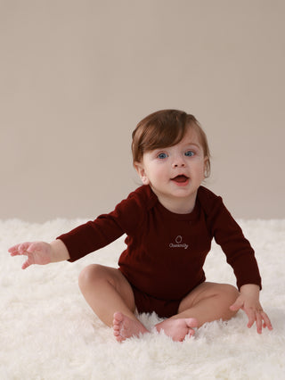 Pointelle Chantie Birdie Long Sleeve Bodysuit