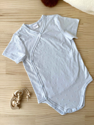 Little Breeze Star Bodysuit in Blue - Chantmily