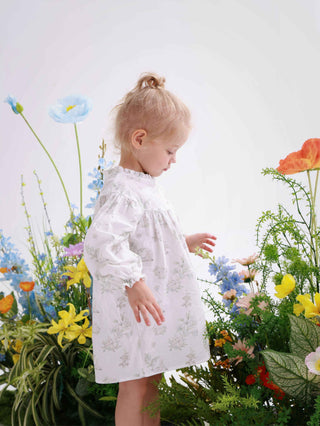Bunny Bouquet Ruffle Dress