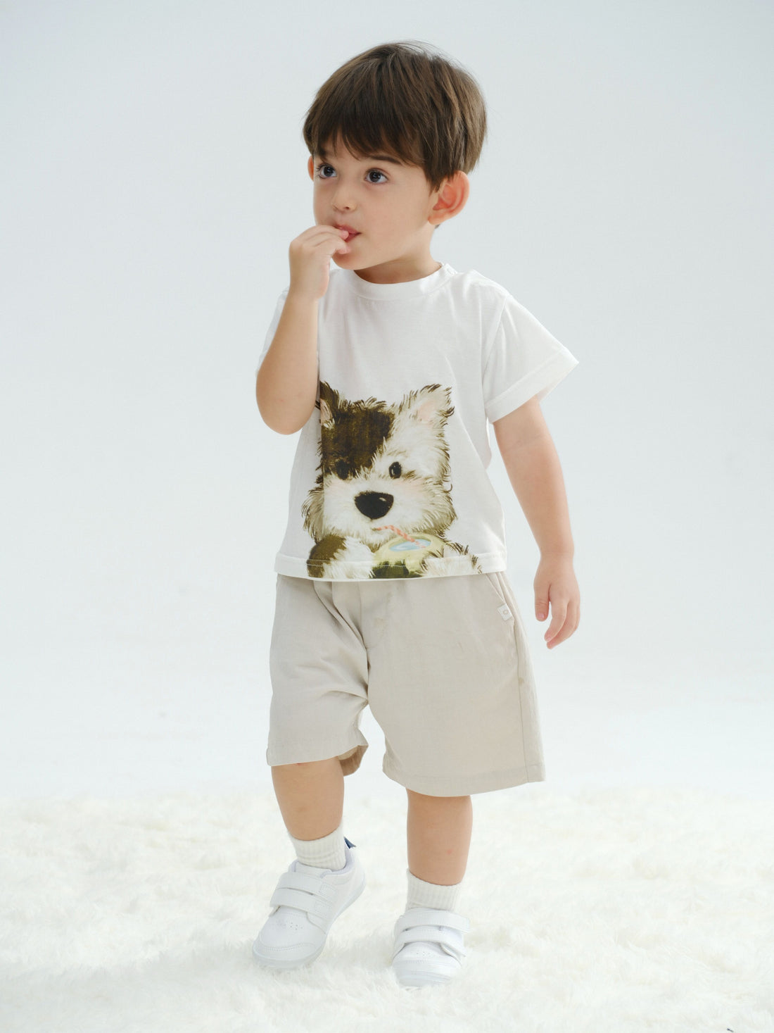Dog Pattern T-shirt