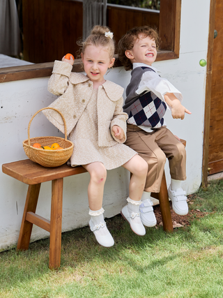 Milky Roar Pinafore Dress