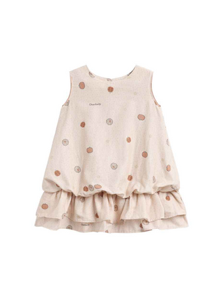 Pumpkin Tiered Dress