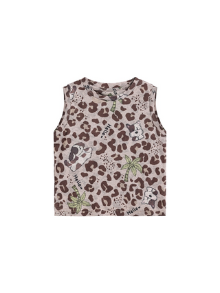 Leopard Pattern Vest Top