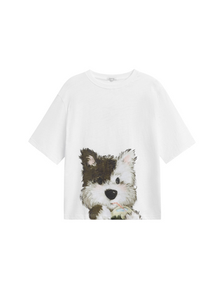Dog Pattern T-shirt