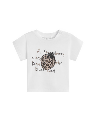 Strawberry Print Box Fix  T-shirt