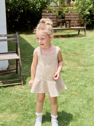 Milky Roar Pinafore Dress