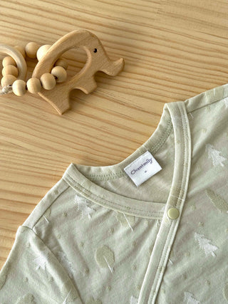 Little Breeze Forest Bodysuit in Green