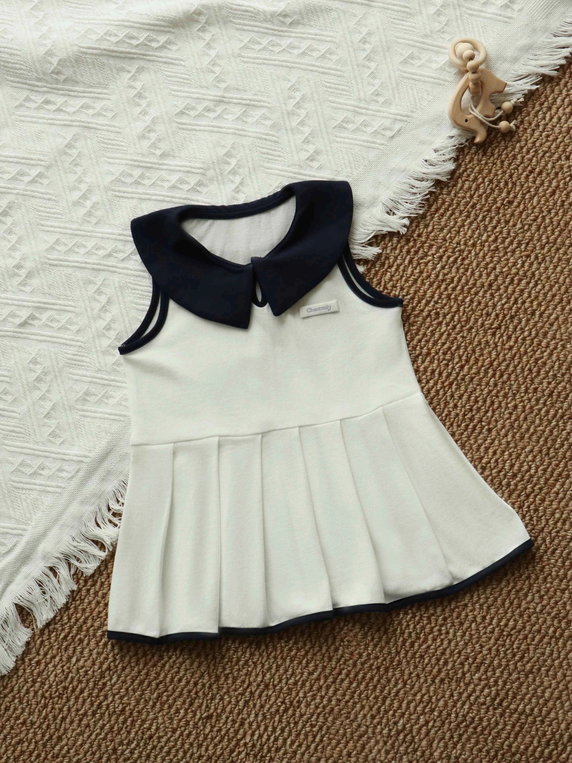 Sleeveless Polo Dress