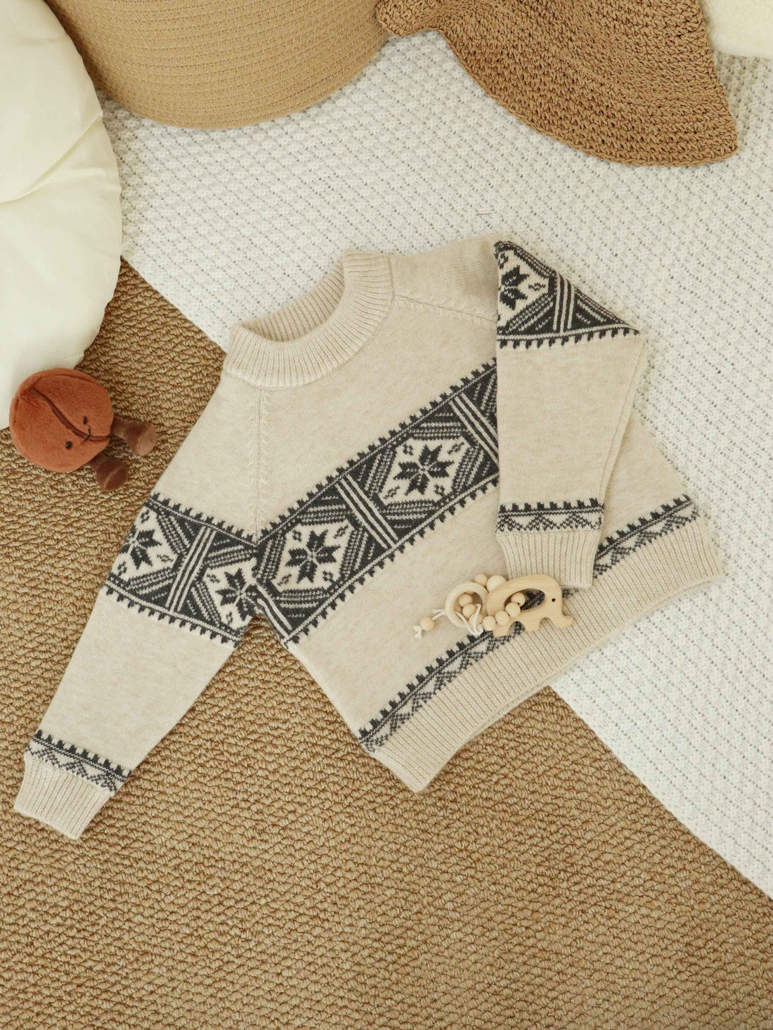Snowflake Knit Jumper