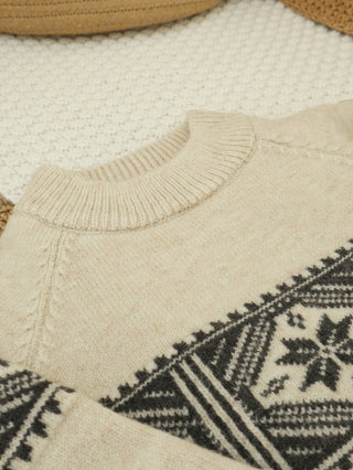 Snowflake Knit Jumper