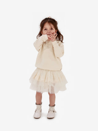 Ode Reverie Laced Tulle Skirt
