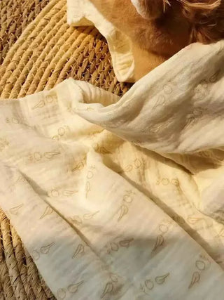 Signature Print Four-ply Cotton Gauze Wrap Gift Box
