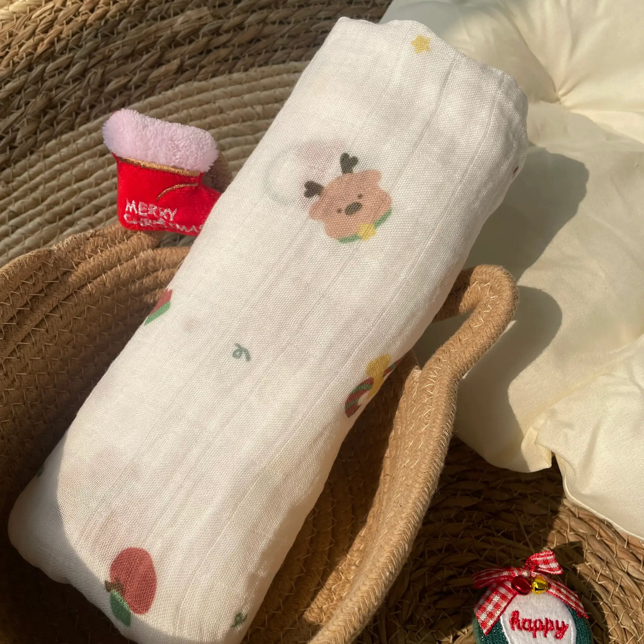Christmas Bamboo Cotton Wrap Bundle