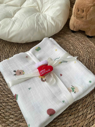 Christmas Bamboo Cotton Wrap Bundle