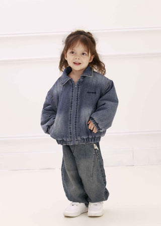Koala Puffy Denim Jacket