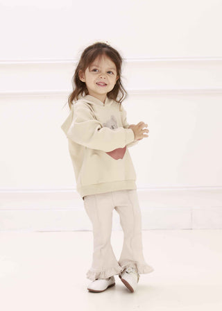 Signature Flared Ruffle Stretchy Pant