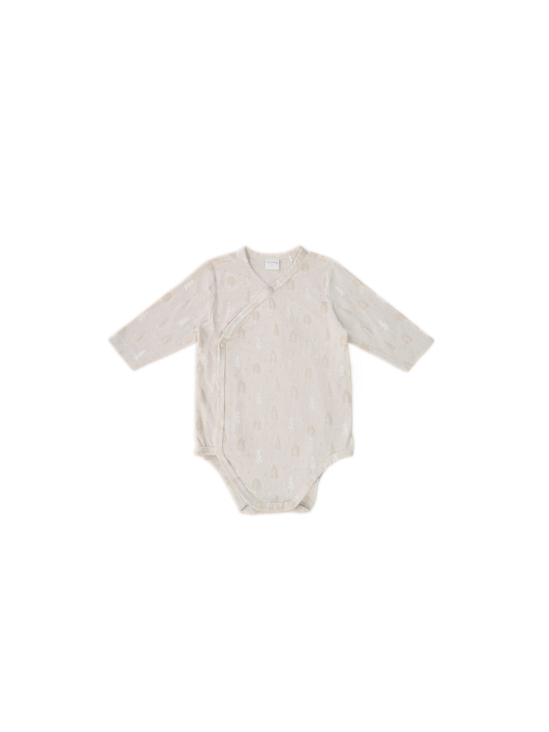 Little Breeze Forest Long Sleeve Wrap Bodysuit