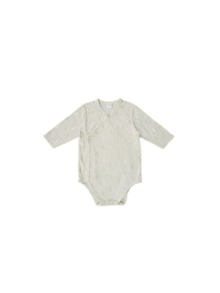 Little Breeze Forest Long Sleeve Wrap Bodysuit