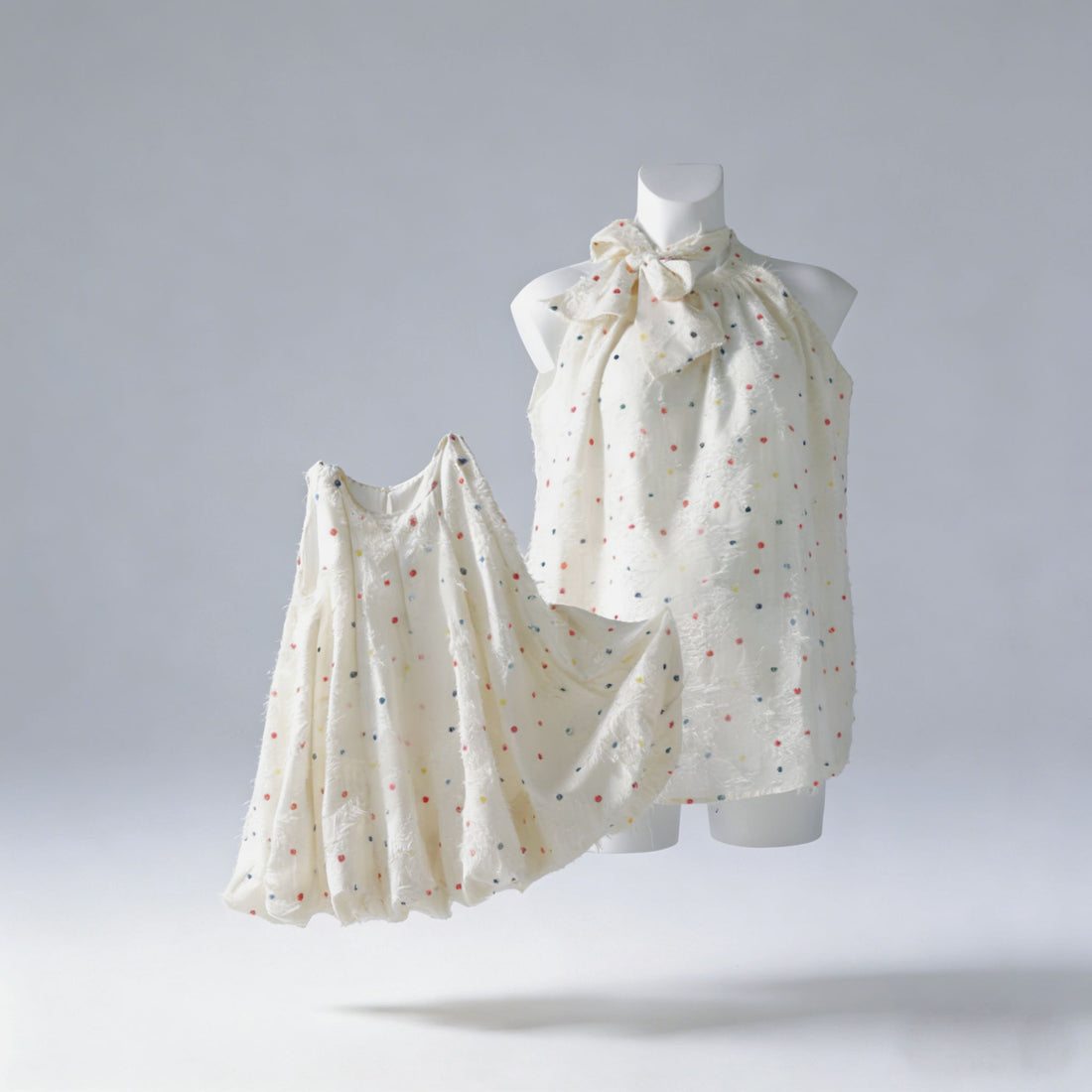 Polka Dot Sleeveless Top