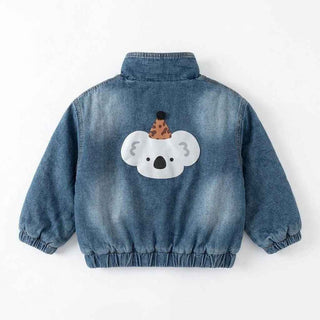 Koala Puffy Denim Jacket