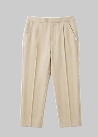 Wool Blend Faux-layered Suit Set