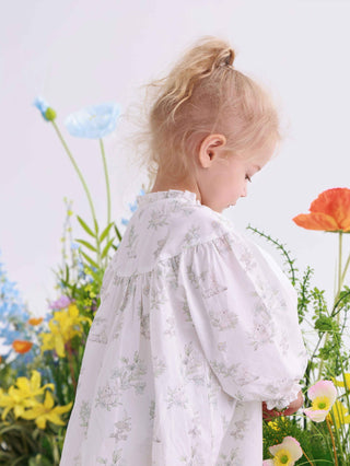 Bunny Bouquet Ruffle Dress