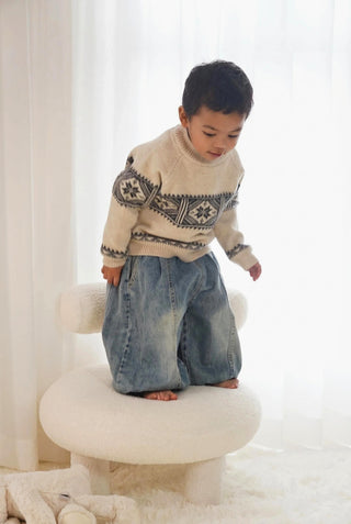 Snowflake Knit Jumper